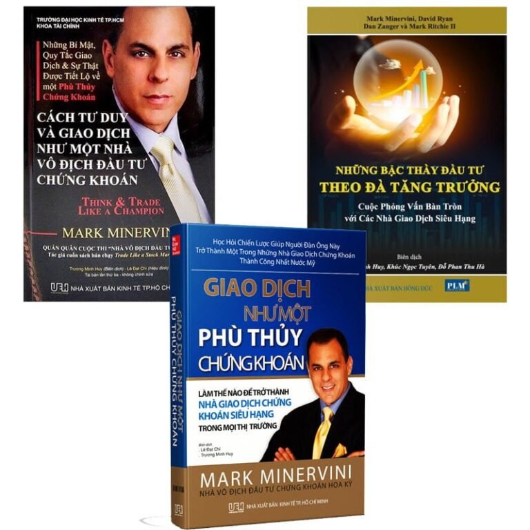 Bộ 3 cuốn sách của Mark Minervini - Nhà Vô Địch Đầu Tư Chứng Khoán Mỹ